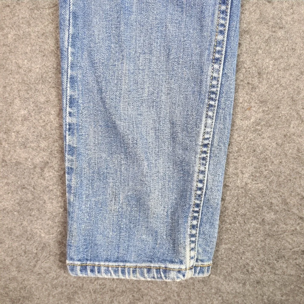 Levis 513 Slim Straight Jeans Mens 29x30 Medium Wash Blue Denim Pants